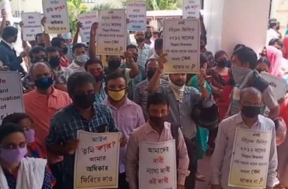 Much hyped promise of Rs. 35000 to 10323 teachers remained yet unfulfilled Much hyped promise of Rs. 35000 to 10323 teachers remained yet unfulfilled